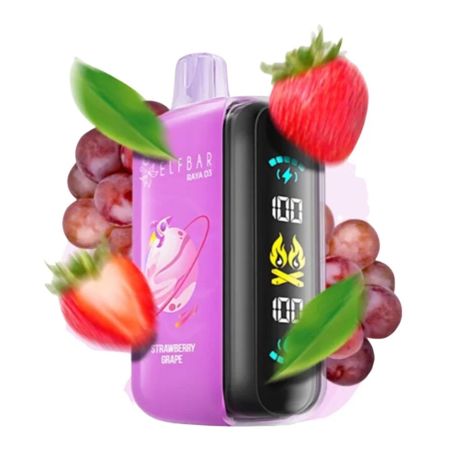 Elfbar Raya D3 Strawberry Grape